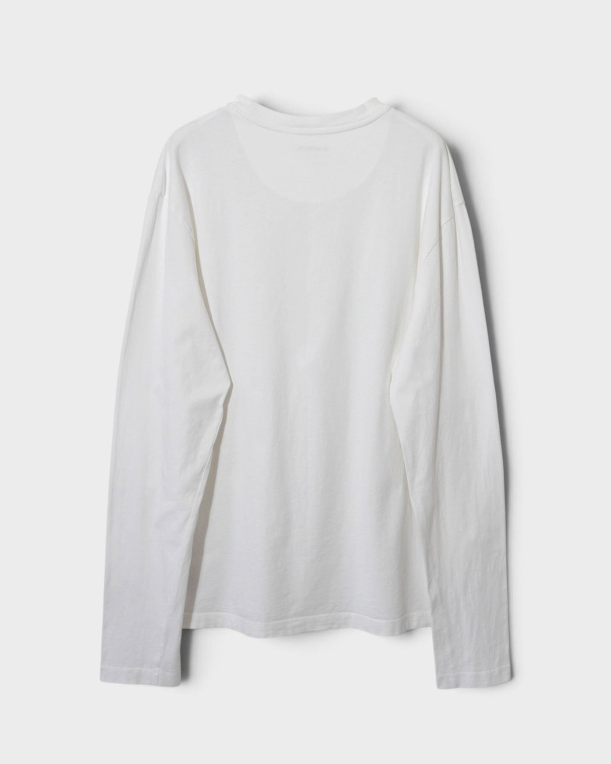 ジルサンダー 長袖Tシャツ ロンT ホワイト M メンズ レディース - NEWSED