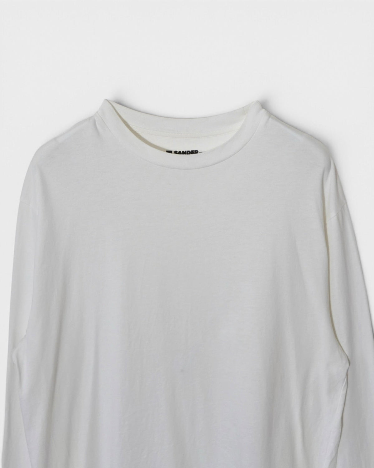 ジルサンダー 長袖Tシャツ ロンT ホワイト M メンズ レディース - NEWSED