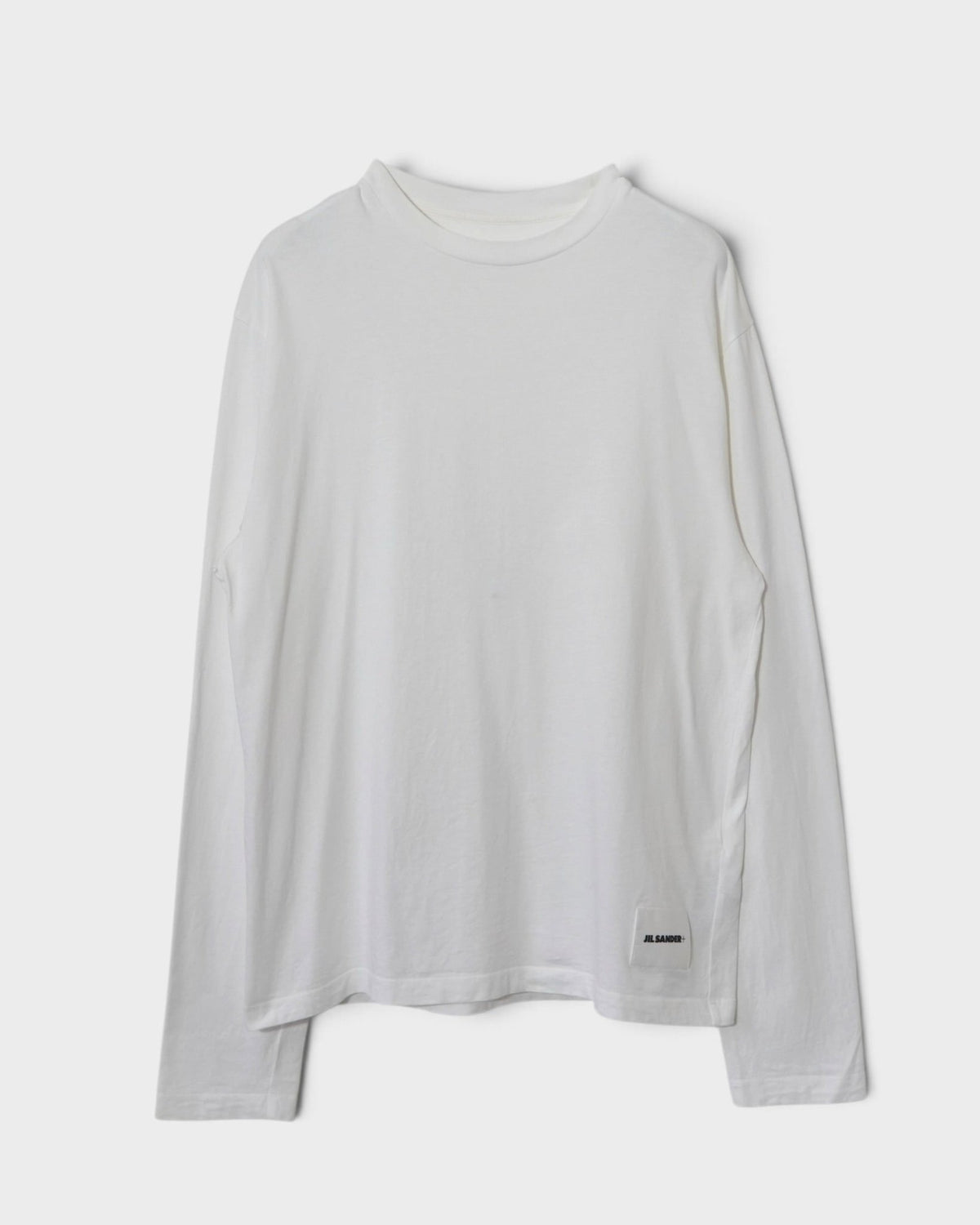 ジルサンダー 長袖Tシャツ ロンT ホワイト M メンズ レディース - NEWSED