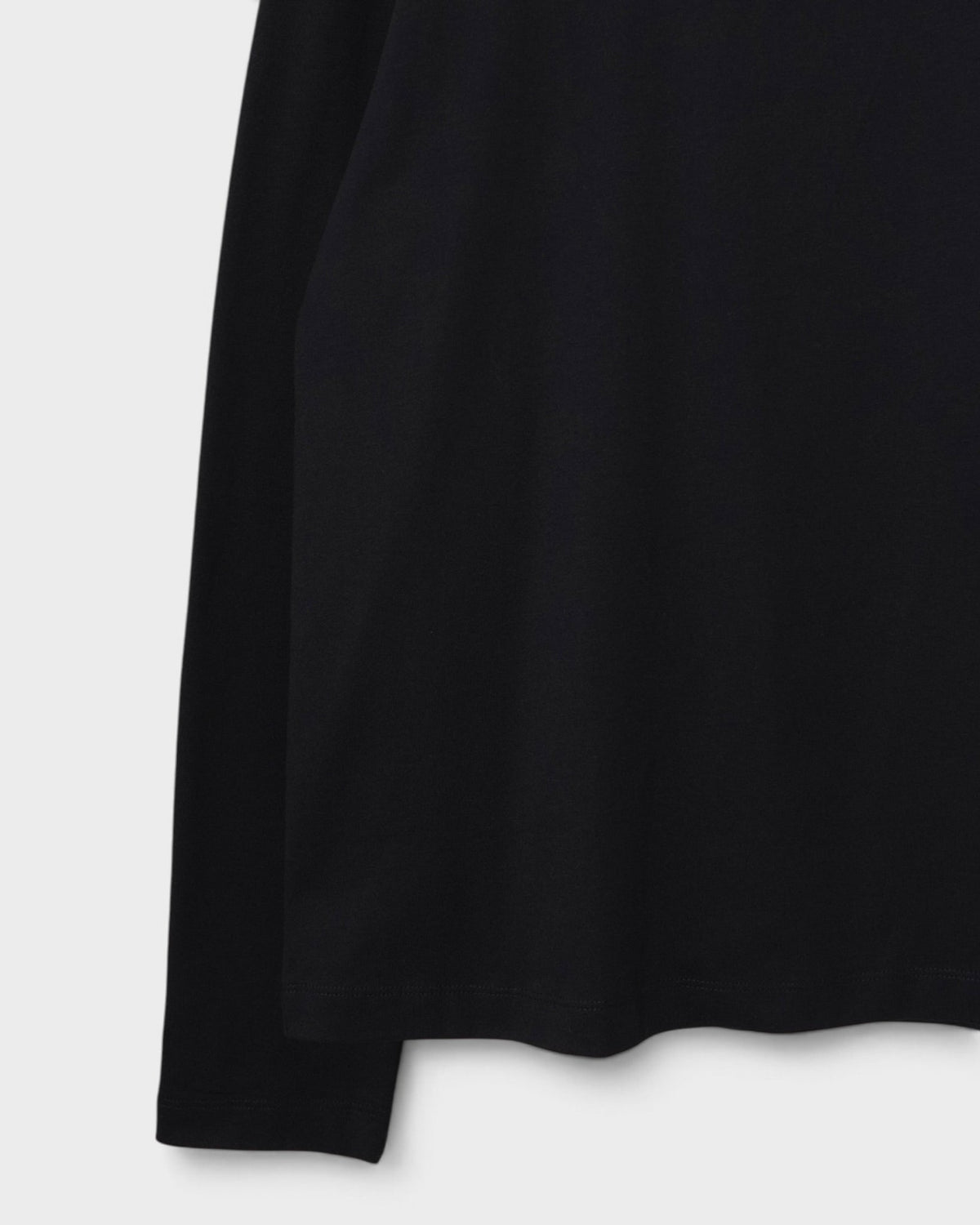 ジルサンダー 長袖Tシャツ ロンT ブラック S メンズ レディース - NEWSED