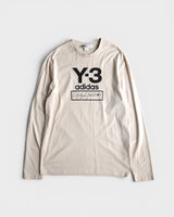 ワイスリー ロゴ 長袖Tシャツ ロンT アイボリー XS メンズ レディース - NEWSED