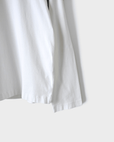 アクネ ストゥディオズ ロゴ オーバーサイズ ロンT 長袖Tシャツ ホワイト XS メンズ レディース - NEWSED