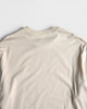 ワイスリー ロゴ 長袖Tシャツ ロンT アイボリー XS メンズ レディース