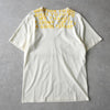 メゾン マルジェラ エイズT Vネック Tシャツ 半袖トップス イエロー タグ付き未使用品