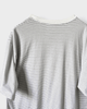 エンノイ ボーダー Tシャツ ホワイト XL メンズ