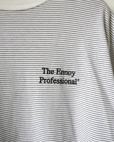エンノイ ボーダー Tシャツ ホワイト XL メンズ - NEWSED