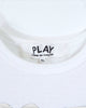 プレイ コム デ ギャルソン Tシャツ ホワイト XL メンズ レディース