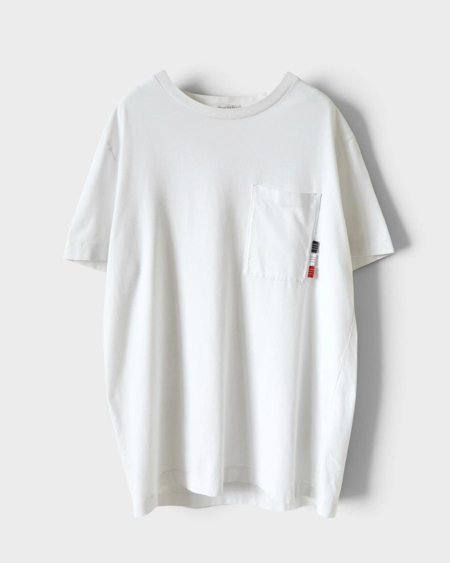 モンクレール トリコロール Tシャツ ホワイト XL メンズ - NEWSED