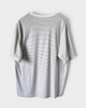 エンノイ ボーダー Tシャツ ホワイト XL メンズ