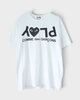 プレイ コム デ ギャルソン Tシャツ ホワイト XL メンズ レディース