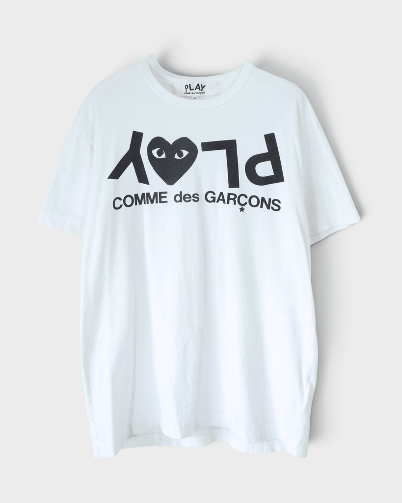 プレイ コム デ ギャルソン Tシャツ ホワイト XL メンズ レディース