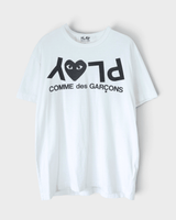 プレイ コム デ ギャルソン Tシャツ ホワイト XL メンズ レディース - NEWSED