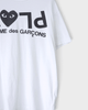 プレイ コム デ ギャルソン Tシャツ ホワイト XL メンズ レディース