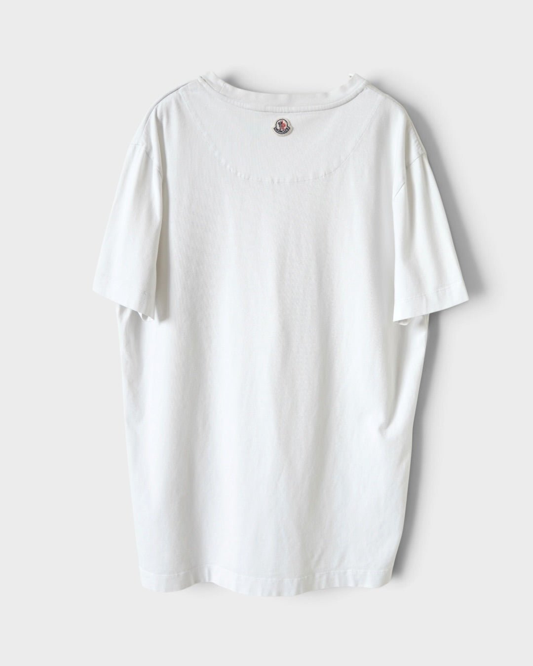 モンクレール トリコロール Tシャツ ホワイト XL メンズ - NEWSED