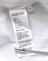 ロエベ アナグラム Tシャツ ホワイト XL メンズ レディース - NEWSED