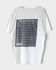 エムエムシックス メゾン マルジェラ バックプリント オーバーサイズ Tシャツ ホワイト XS メンズ レディース