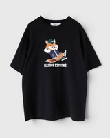メゾン キツネ チラックスフォックス Tシャツ ブラック XS メンズ レディース - NEWSED