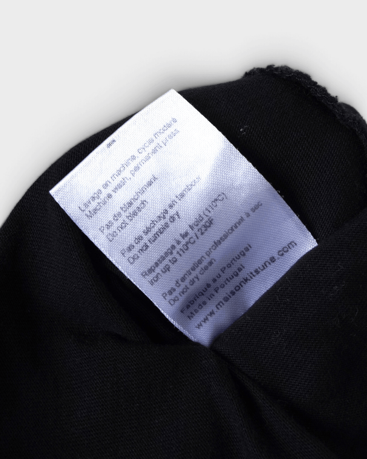 メゾン キツネ チラックスフォックス Tシャツ ブラック XS レディース - NEWSED