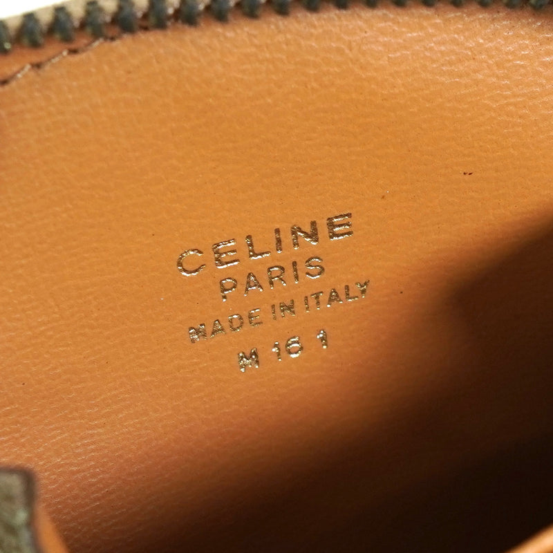 セリーヌ マカダム PVC コインケース ベージュ