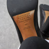 Maison Margiela tabi ankle strap leather heel pumps in black size 40