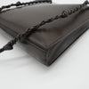 ジルサンダー TANGLE MEDIUM タングル レザー ショルダーバッグ ダークブラウン
