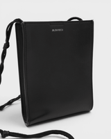 ジルサンダー TANGLE SMALL タングル スモール レザー ショルダーバッグ ブラック メンズ レディース - NEWSED