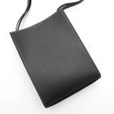 ジルサンダー TANGLE SMALL タングル ステッチ レザー ショルダーバッグ ブラック - NEWSED