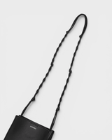 ジルサンダー TANGLE SMALL タングル スモール レザー ショルダーバッグ ブラック メンズ レディース - NEWSED