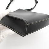 ジルサンダー TANGLE SMALL タングル ステッチ レザー ショルダーバッグ ブラック - NEWSED