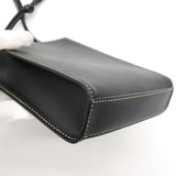 ジルサンダー TANGLE SMALL タングル ステッチ レザー ショルダーバッグ ブラック - NEWSED