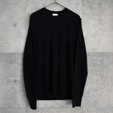 バーバリー TBロゴ カシミヤ100% ニット ブラック タグ付き未使用品 - NEWSED