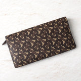【美品】バーバリー 長財布 TBロゴ 総柄 二つ折り フラップ BURBERRY（バーバリー） 《クーポン配布中》バーバリー 長財布