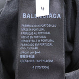 バレンシアガ Tbilisi Oversized T-Shirt オーバーサイズ ウォッシュド ヴィンテージ加工 半袖Ｔシャツ チャコールグレー 4 メンズ 未使用品 - NEWSED