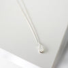Tear Drop Silver Necklace