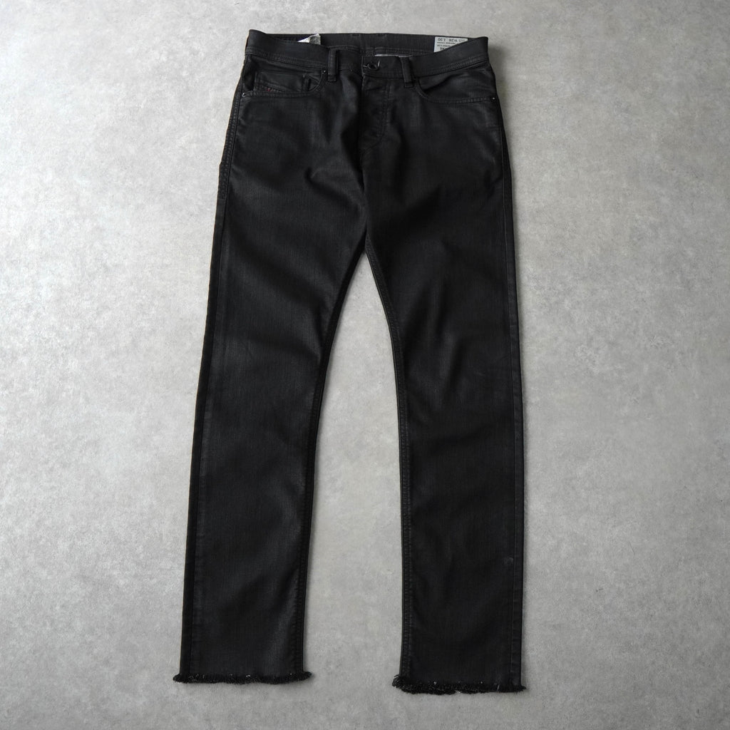 ディーゼル TEPPHAR ブラック コーティング ストレッチ デニム