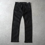 ディーゼル TEPPHAR ブラック コーティング ストレッチ デニム - NEWSED