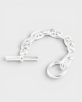 エルメス シェーヌダンクル TGM 10コマ ブレスレット シルバー925 - NEWSED