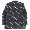 グッチ×バレンシアガ The Hacker Jumbo GG Jacket ハッカープロジェクト テーラードジャケット ブラック IT 48 メンズ
