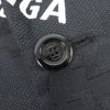グッチ×バレンシアガ The Hacker Jumbo GG Jacket ハッカープロジェクト テーラードジャケット ブラック IT 48 メンズ