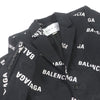 グッチ×バレンシアガ The Hacker Jumbo GG Jacket ハッカープロジェクト テーラードジャケット ブラック IT 48 メンズ