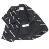 グッチ×バレンシアガ The Hacker Jumbo GG Jacket ハッカープロジェクト テーラードジャケット ブラック IT 48 メンズ