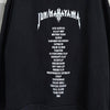 THERMAL LAYERED ZIP HOODIE ジュンナカヤマ サーマル ジップアップ フーディー パーカー ブラック
