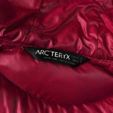 アークテリクス Thorium AR Hoody ロゴ ダウンジャケット ピンク レディース - NEWSED
