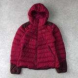 アークテリクス Thorium AR Hoody ロゴ ダウンジャケット ピンク レディース - NEWSED