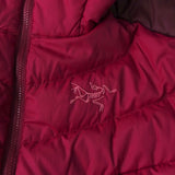 アークテリクス Thorium AR Hoody ロゴ ダウンジャケット ピンク レディース - NEWSED