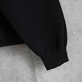 バレンシアガ TO MY LOVE HOODIE オーバーサイズ CD装飾 ダメージ加工 パーカー フーディー ブラック - NEWSED