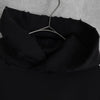 バレンシアガ TO MY LOVE HOODIE オーバーサイズ CD装飾 ダメージ加工 パーカー フーディー ブラック