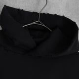 バレンシアガ TO MY LOVE HOODIE オーバーサイズ CD装飾 ダメージ加工 パーカー フーディー ブラック - NEWSED
