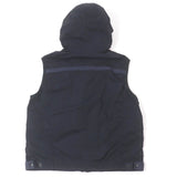 モンクレール TOUQUES GIUBBOTTO ロゴエンブロイダリー WZIP ナイロン ベスト ネイビー 3 メンズ - NEWSED