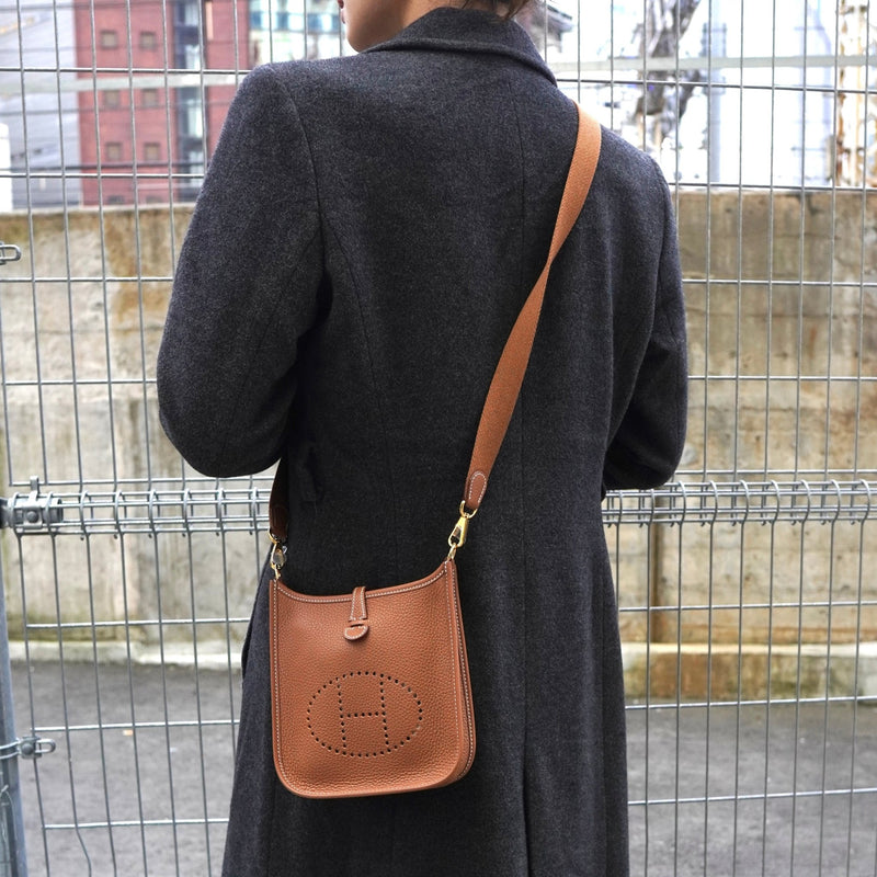 エルメス エヴリンTPM トリヨンクレマンス ブラウン K刻 - NEWSED